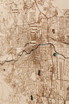 Reno NV 3D Wood Map