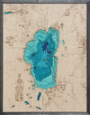 NEW! Large Lake Tahoe "Fade to Deep"