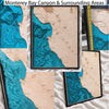 Large Monterey Bay Area 33x24 inches New!!