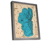 Lake Tahoe 3D Wood Map