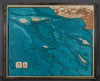 Channel Islands CA 3D Wood Map