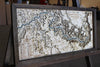 Small Grand Canyon 3D Wood Map